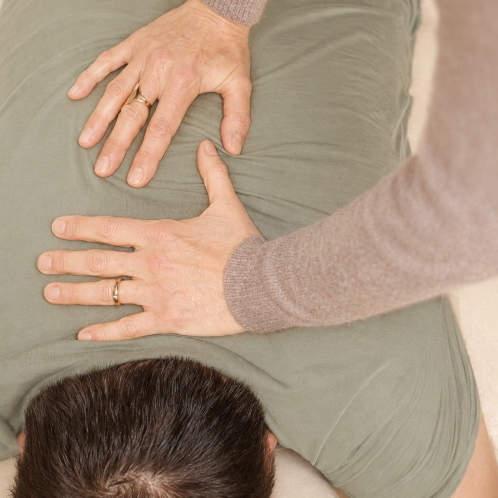 Shiatsu vrille couleurs douces et naturelles